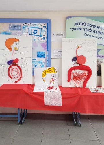 תערוכה בנושא מערכת העיכול – ליהי וולנטיר ותהל בן כהן, ה’2