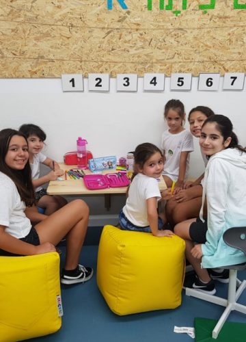 חונכות תלמידי כיתות א