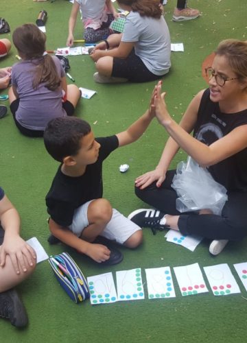 שכבה א’ עוסקת במספרים
