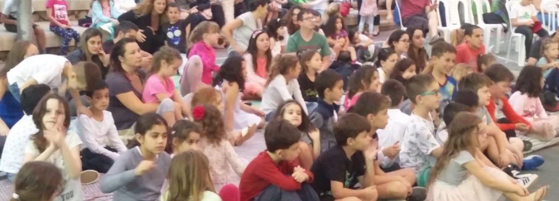 קבלת שבת בבן גוריון בהנחיית בינ”ה – תלמידי שכבה ב’
