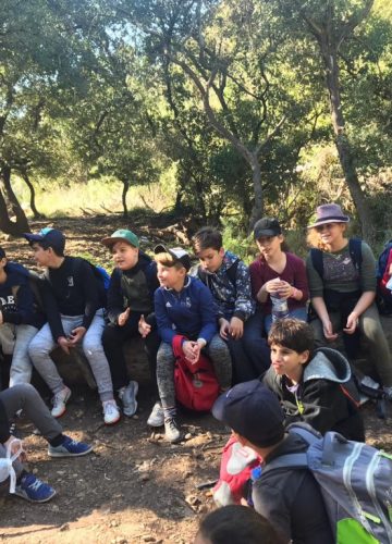 טיול שנתי של שכבת ה לאזור הכרמל – אלמה בושי, ה’1