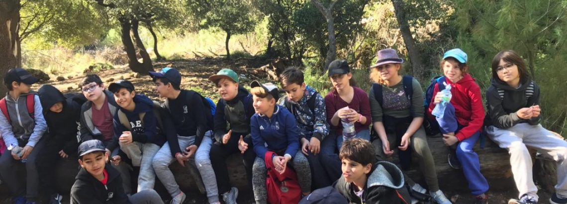 טיול שנתי של שכבת ה לאזור הכרמל – אלמה בושי, ה’1