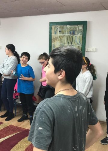 פעילות בהפעלת תלמידי “תלמה ילין” – תומר סיריה, אגם נמיר, ז’2