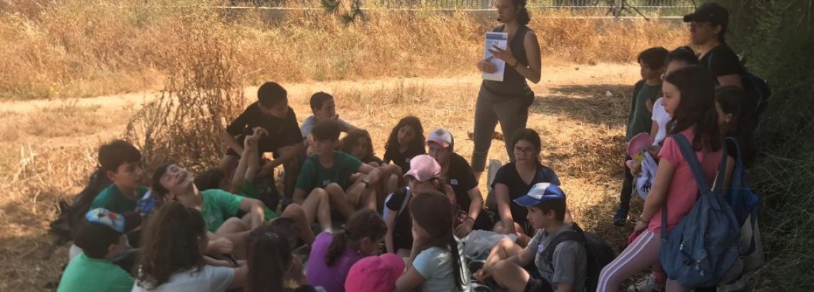 מפגש תלמידי שכבת ד עם תלמידי בית ספר “גורדון” במסגרת “אמירים”