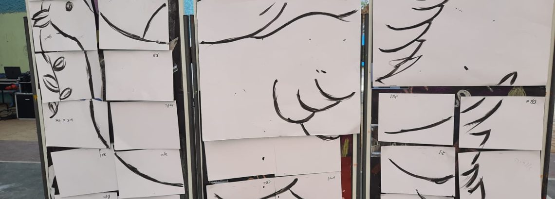 יום הזיכרון זיכרון ליצחק רבין ז”ל – דניאלה גינת וקארין קמפנר, ד’1